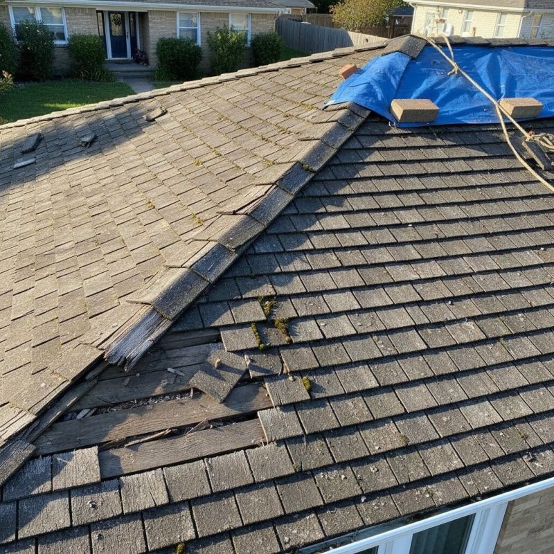 Shake Shingle Repair